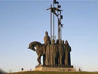  Pskov:  Pskovskaya Oblast':  Russia:  
 
 Memorial Alexander Nevsky on Sokoliha mountain